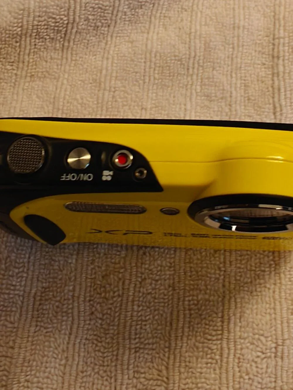 Fujifilm FinePix XP 80 Waterproof Digital Camera Yellow Full HD 5x Optical Zoom